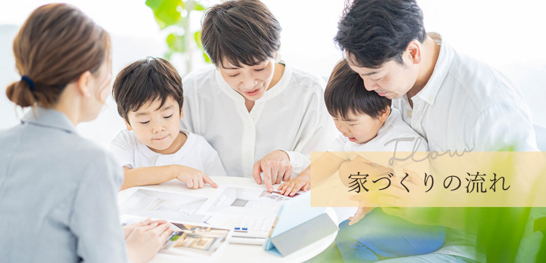 家づくりの流れ